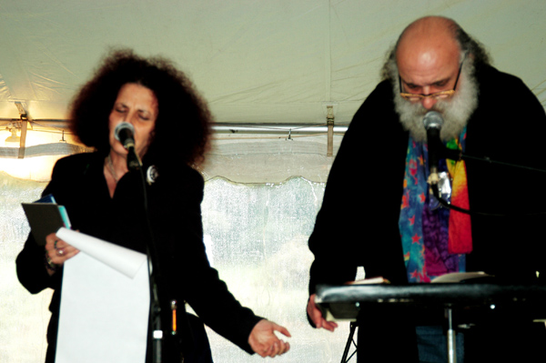 Ira Cohen and Louise Landes Levi in 2008. Photographed by Jennifer Cameron.