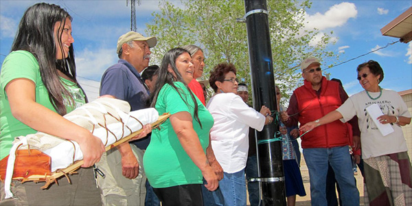 Solar Installation at Crownpoint, Navajo Nation, New Mexico