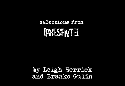 video performance of &iexcl;Presente!