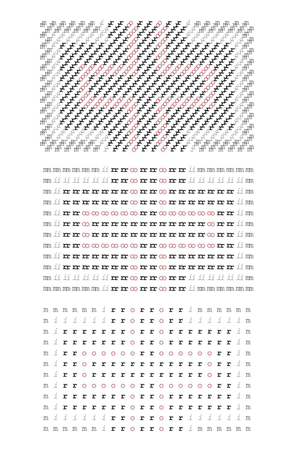 Sorry, the Concrete Poetry of Andrew Brezna requires image support.