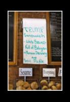 Trump Sandwich, Brooklyn, New York, 2017