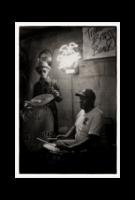 Uncle Lionel Batiste and Benny Jones of the Treme Brass Band at the Candlelight Lounge, 2009