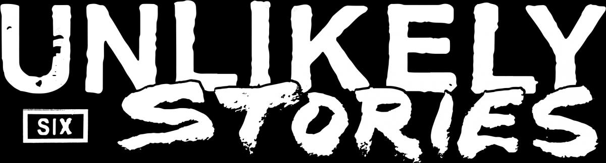 new Unlikely Stories Six logo by Christopher Payne